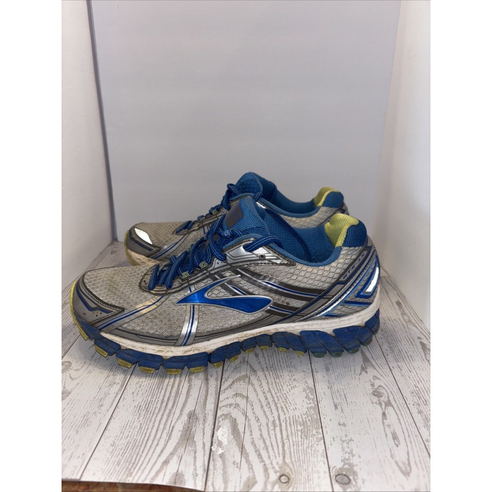 BROOKS ADRENALINE GTS Womens Running Shoes Size 10 - GRAY/BLUE 1201741B179